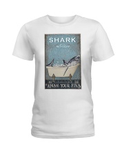 Shark And Co Bath Soap Ladies T-Shirt tile