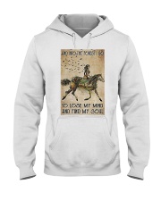 Girl and Into Forest I Go Hooded Sweatshirt thumbnail