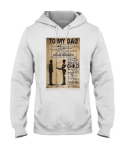 To My Dad I'll Always Be Your Little Boy Hooded Sweatshirt tile
