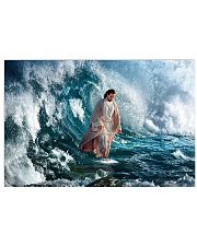 He Walks On Water 17x11 Poster front