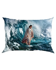 He Walks On Water Rectangular Pillowcase thumbnail