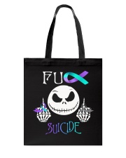 Fck Suicide Tote Bag thumbnail
