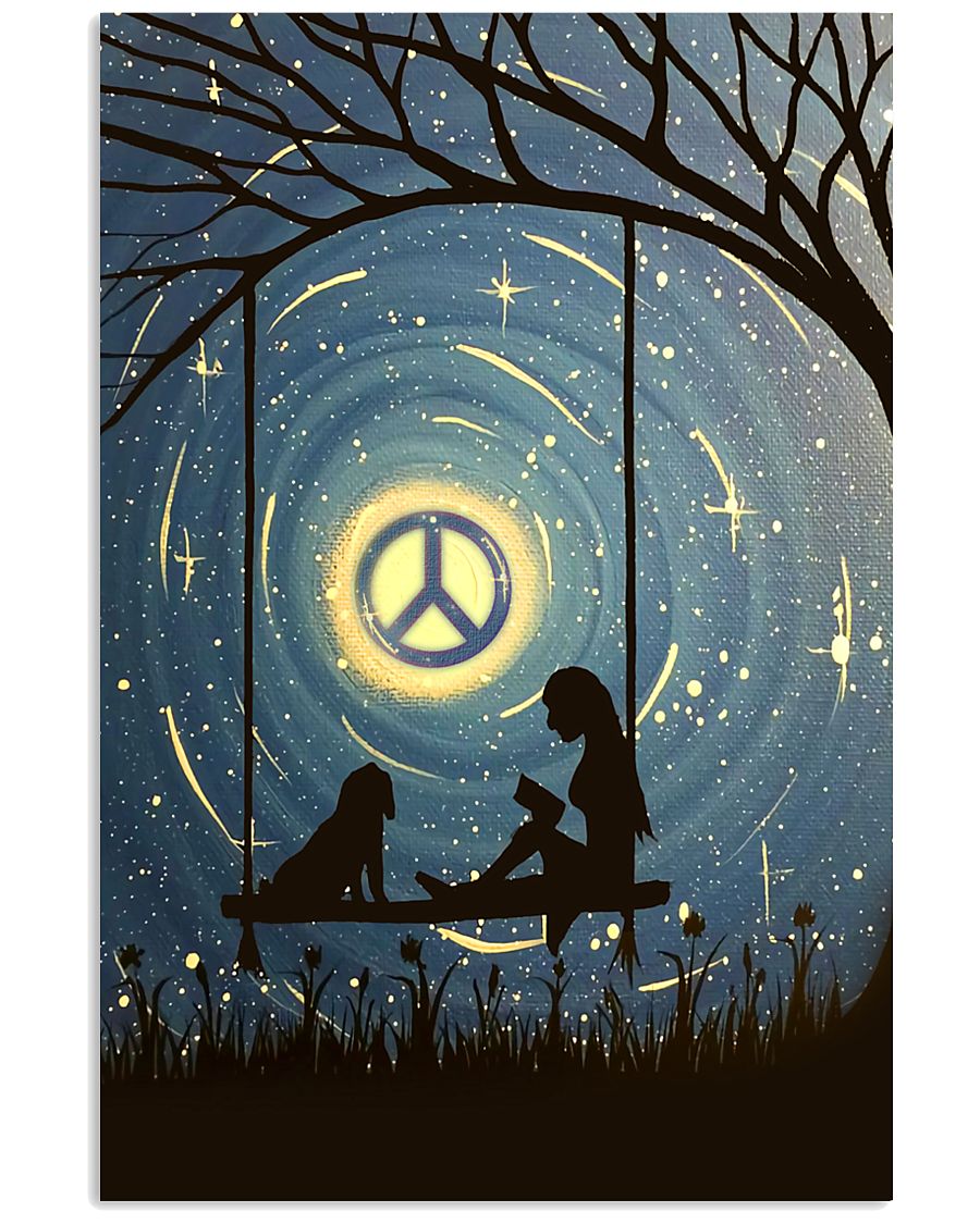 Hippie Peaceful 16x24 Poster