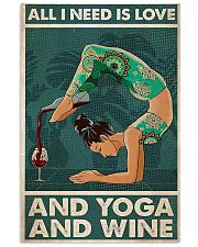 Yoga And Wine 11x17 Poster front