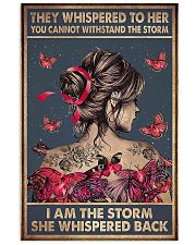 I Am The Storm Breast Cancer 11x17 Poster front