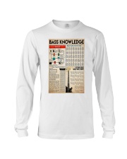 Guitar Bass Knowledge Long Sleeve Tee thumbnail
