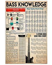 Guitar Bass Knowledge 11x17 Poster front