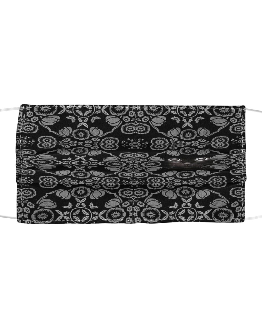 Black Cat Cloth face mask