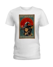 Vintage Witch Halloween Ladies T-Shirt thumbnail