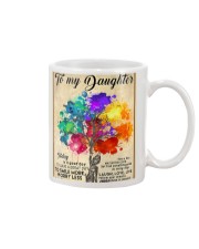 To My Daughter Mug tile