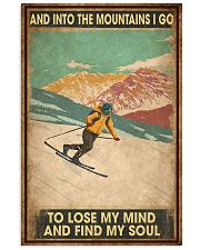 He Loves Skiing 11x17 Poster front