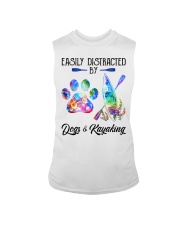 Easily Distracted By Dogs Sleeveless Tee tile