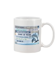 Beautiful Beach Dolphin Mug tile