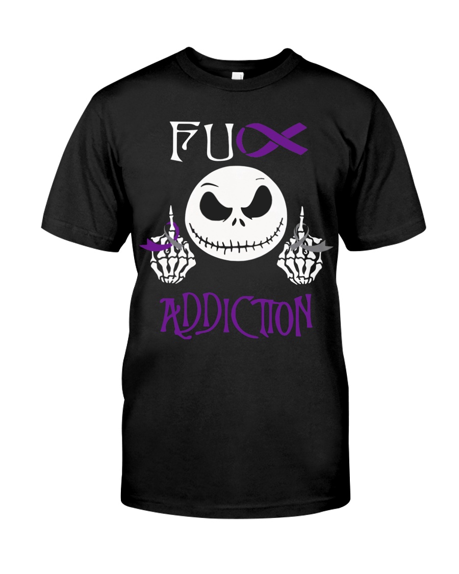 Fck Addiction Classic T-Shirt
