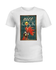 Chicken Nice Gun Ver 2 Ladies T-Shirt thumbnail