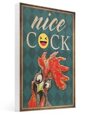 Chicken Nice Gun Ver 2 16x24 Gallery Wrapped Canvas Prints thumbnail