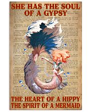 Hippie Mermaid 11x17 Poster front