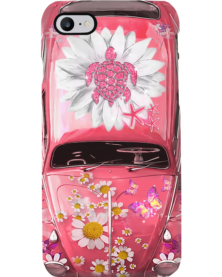 Turtles Lovers Vw Bug Phone Case
