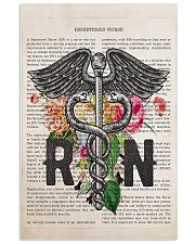 RN with Flowers 11x17 Poster front