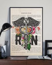 RN with Flowers 11x17 Poster lifestyle-poster-2