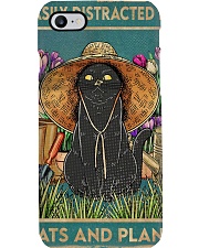 Easily Distracted By Cats And Garden Phone Case thumbnail