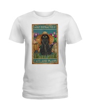 Easily Distracted By Cats And Garden Ladies T-Shirt thumbnail