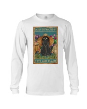 Easily Distracted By Cats And Garden Long Sleeve Tee thumbnail