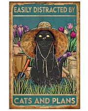 Easily Distracted By Cats And Garden 11x17 Poster front
