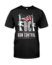 Gun Control Classic T-Shirt front
