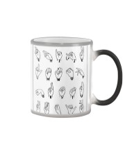 ASL Alphabet Color Changing Mug thumbnail