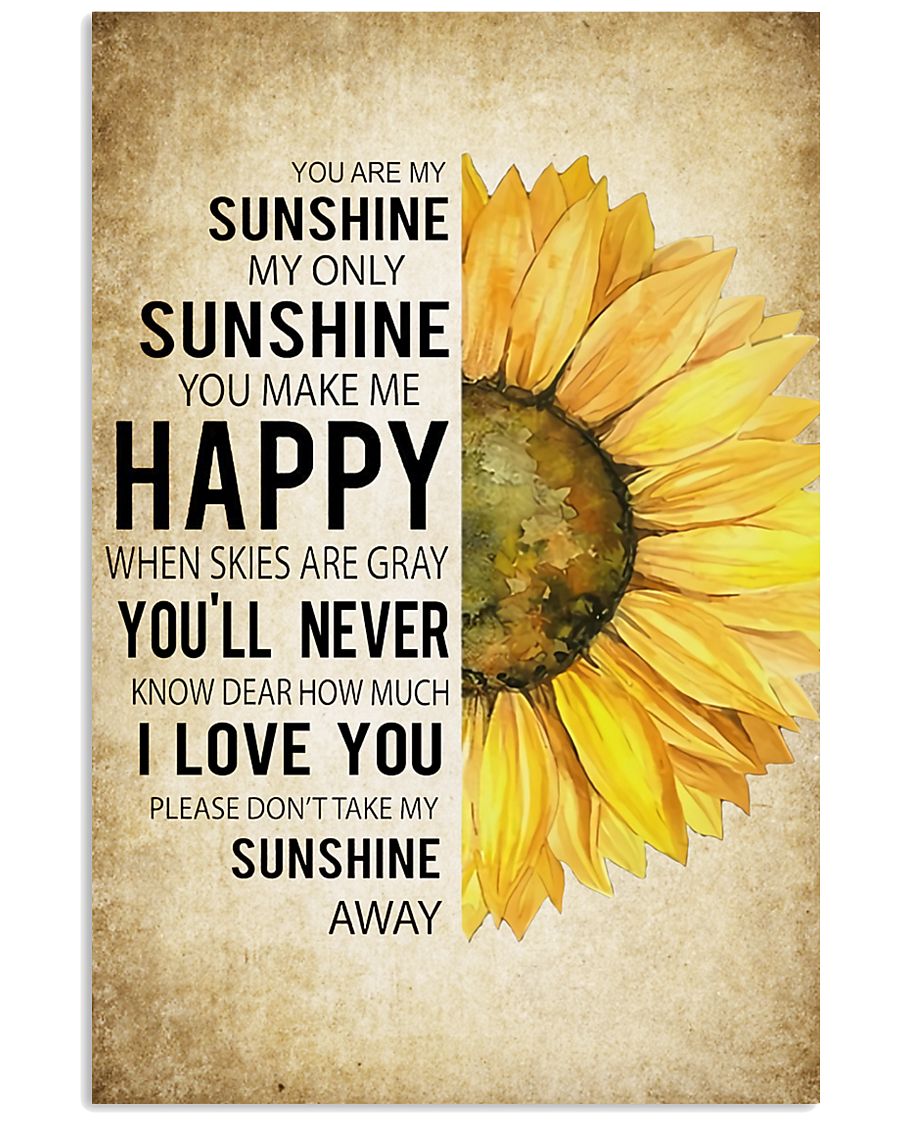 My Sunshine 16x24 Poster