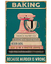 BAKING Because Murder Is Wrong 11x17 Poster front