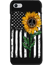 Peace Sunflower Phone Case i-phone-8-case