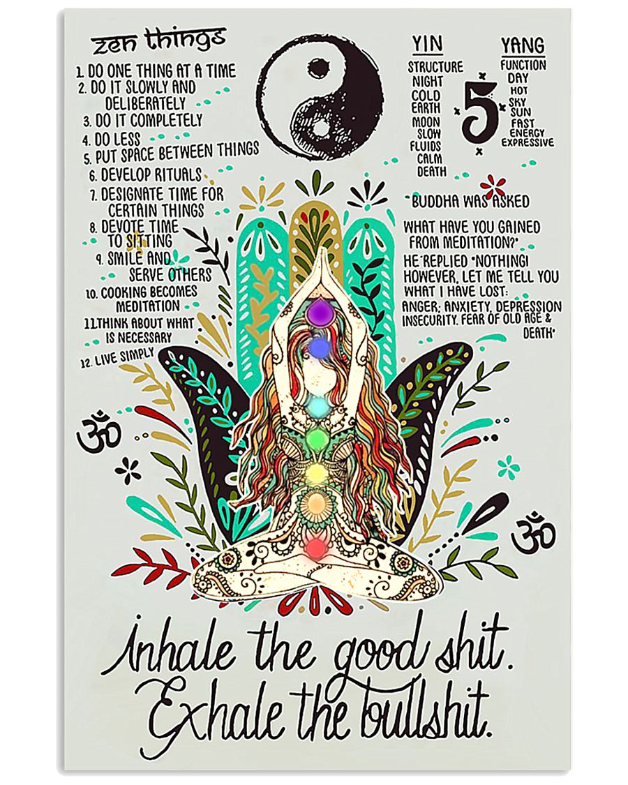 Inhale and Exhale 16x24 Poster
