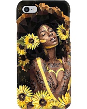 Black Queen Girl Art Phone Case thumbnail