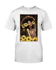 Black Queen Girl Art Classic T-Shirt thumbnail
