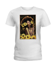 Black Queen Girl Art Ladies T-Shirt thumbnail