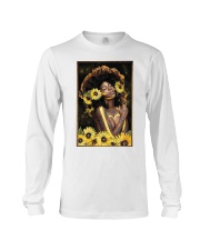 Black Queen Girl Art Long Sleeve Tee thumbnail