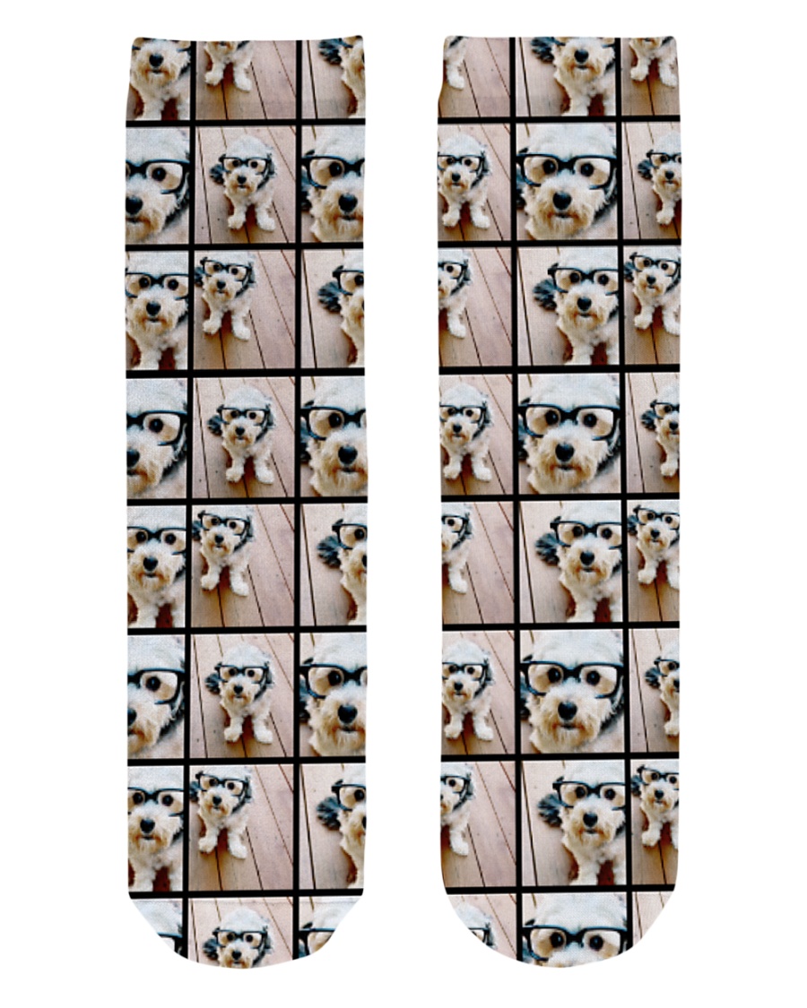 dog Crew Length Socks