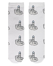 Chaussettes doigt d'honneur Crew Length Socks front