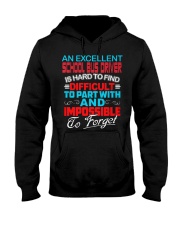 An Excellent School Bus Driver Hooded Sweatshirt front