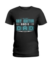 Art Editor Job And Dad T Shirts Ladies T-Shirt thumbnail
