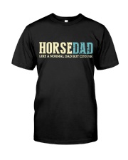 HORSE DAD Classic T-Shirt front