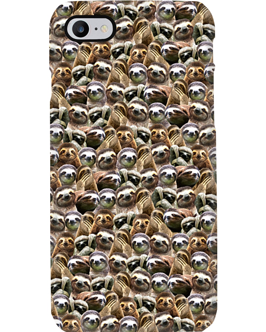Sloths Full Face Phone Case