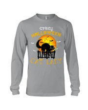 Crazy halloween cat lady - AL Long Sleeve Tee thumbnail