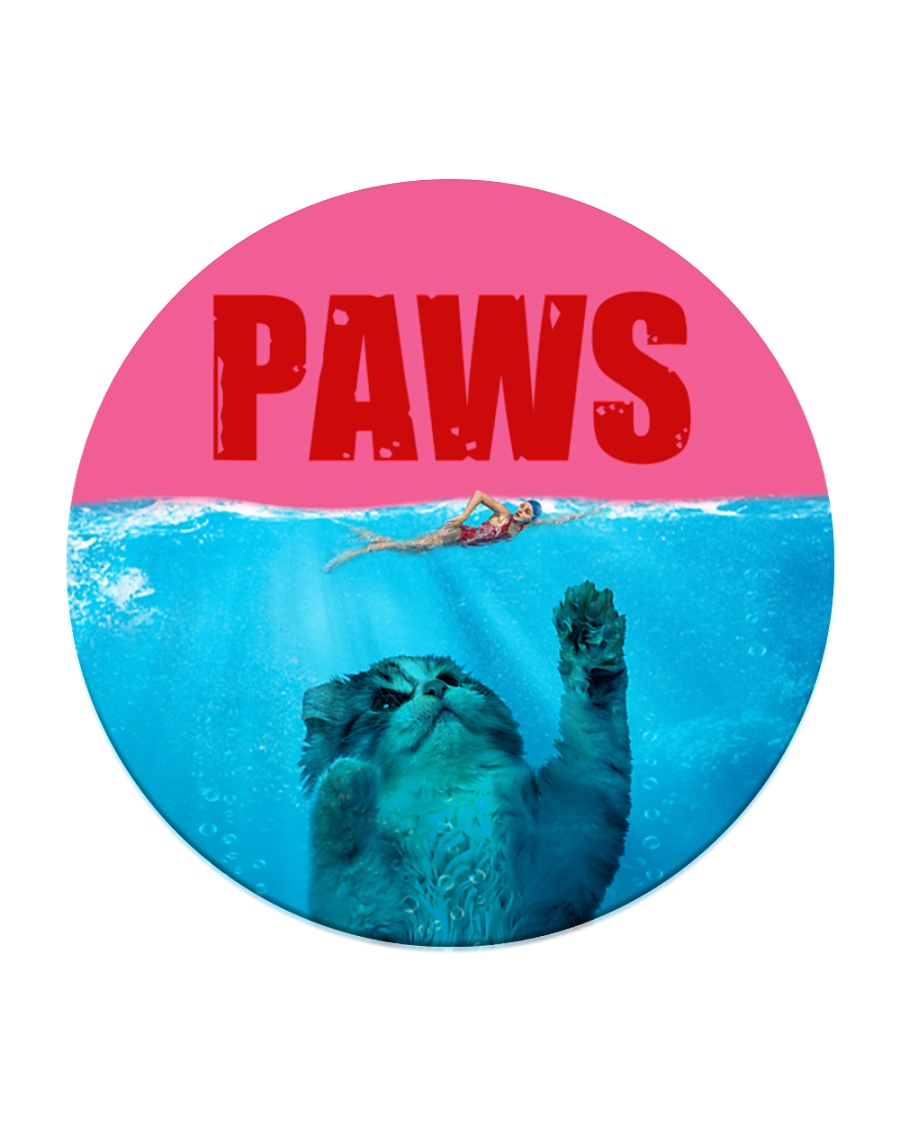 Cat paws - HL Circle Coaster