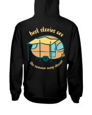 Best Stories are the Summer Camp Stories Hooded Sweatshirt Hooded Sweatshirt back