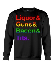 LGBT Liquor Bacon Crewneck Sweatshirt tile
