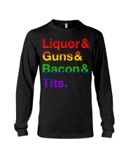 LGBT Liquor Bacon Long Sleeve Tee tile