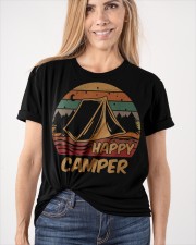 Camping Gifts Happy Camper Campsite Scout Lovers Camp Classic T-Shirt apparel-classic-tshirt-lifestyle-front-101